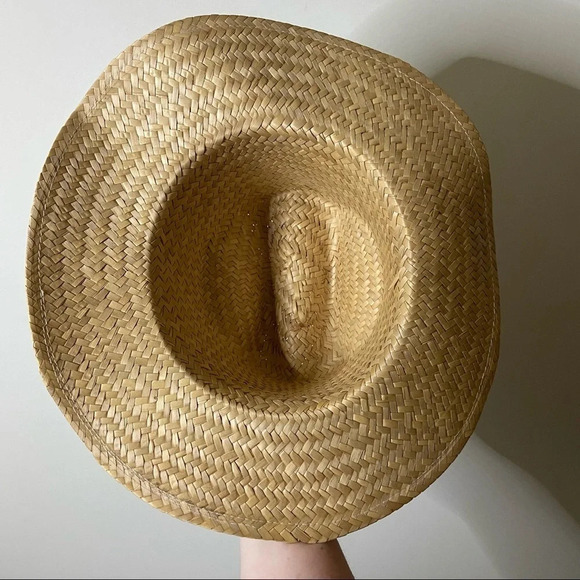 Stylish Natural Woven Straw Hat Perfect for Summer & Beach Vacations Unisex - Picture 8 of 12